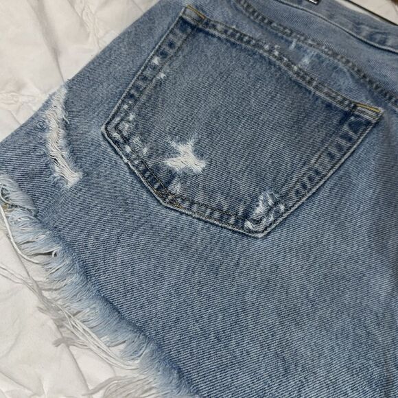 NNWOT 148.00 AGOLDE 28 PARKER VINTAGE CUT OFF SHORT - Picture 8 of 8
